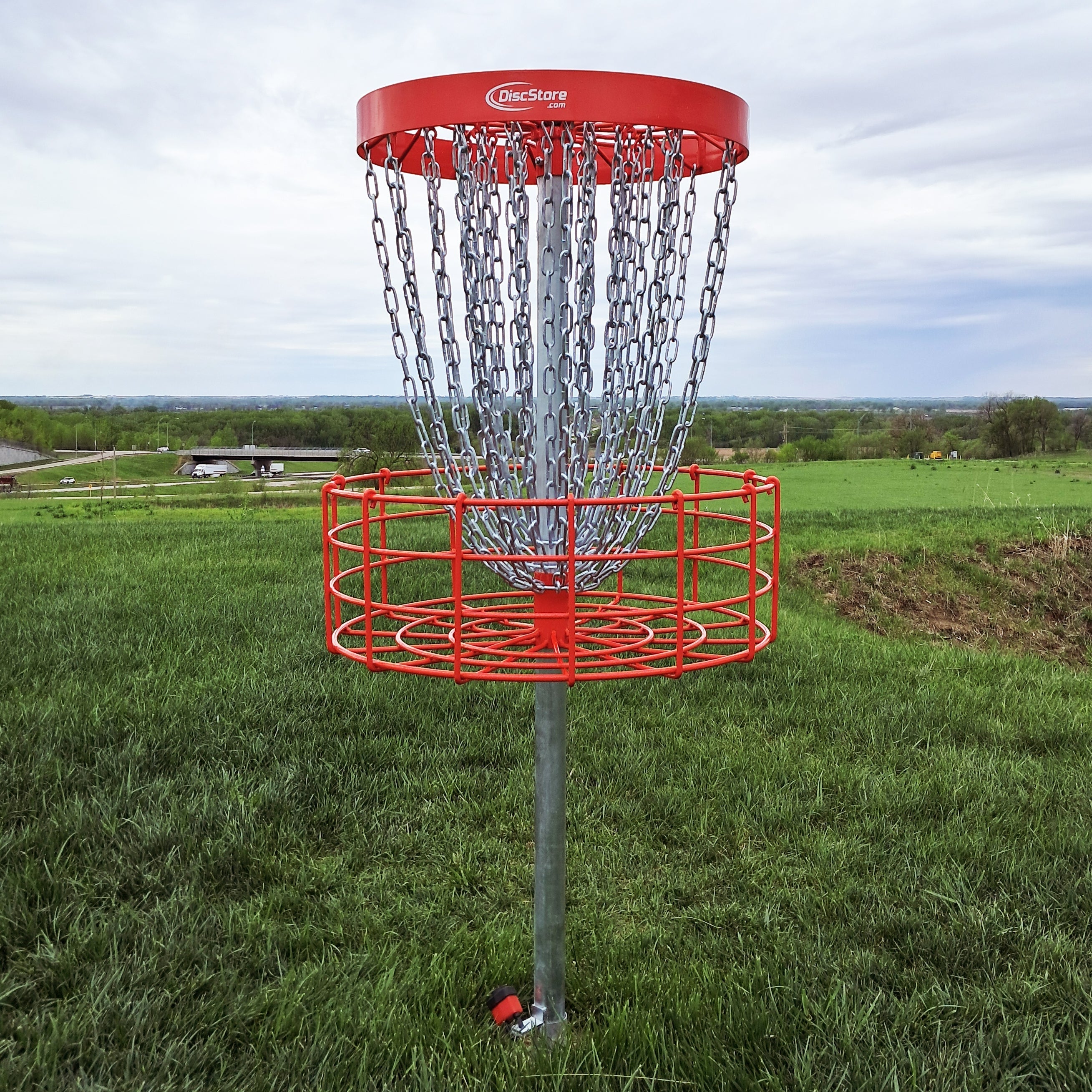 GrowTheSport Champion Permanent Disc Golf Basket