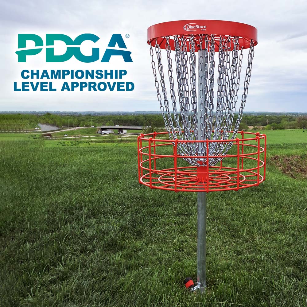 GrowTheSport Champion Permanent Disc Golf Basket